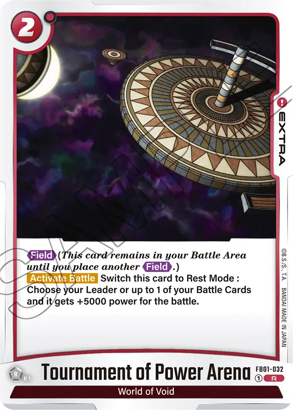 FB01-032 Tournament of Power Arena