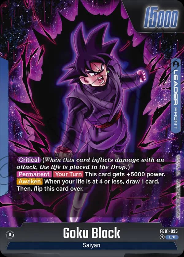 FB01-035 Goku Black (ALT ART)