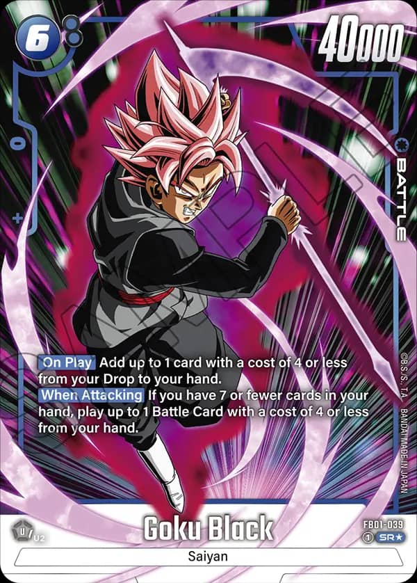 FB01-039 Goku Black (ALT ART)